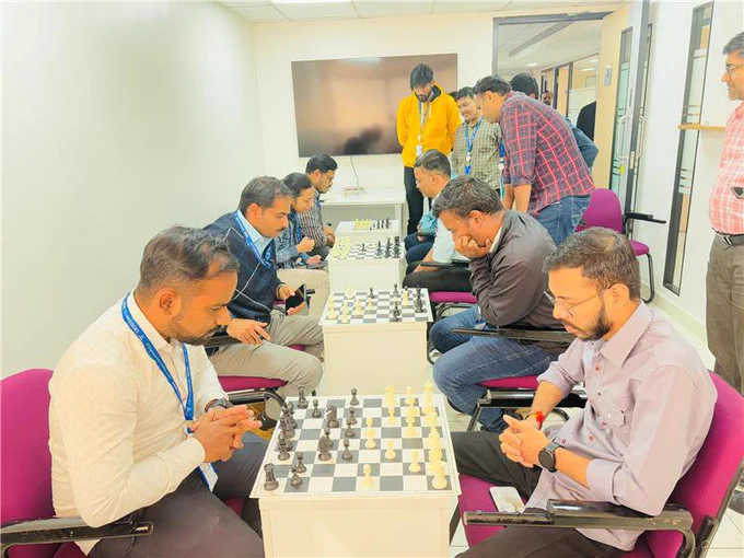 Chess tournament, Tata Technologies, office fun