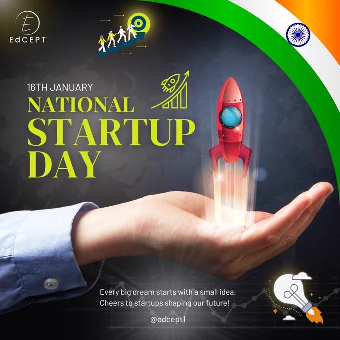🌟 Celebrating National Startup Day with Edcept! 🌟
On this special day, we salute the spirit of innovation, resilience, and ambition that drives startups to turn dreams into reality. At Edcept, we believe in empowering changemakers who dare to challenge the status quo. As Steve Jobs once said, "Innovation distinguishes between a leader and a follower." Let's continue to lead, inspire, and build a brighter future together. 🚀











#NationalStartupDay #StartupJourney #EntrepreneurLife #InnovationMatters #EdceptForStartups #DreamBig #InspirationDaily #StartupIndia #FounderLife #BusinessGrowth #StartupMotivation #Visionaries #EntrepreneurshipGoals #SmallBusinessLove #CreativeMindset #LeadershipGoals #InnovativeIdeas #StartupsOfIndia #FutureLeaders #HustleAndGrind #StartupCulture #NewBeginnings #BuildingDreams #EdceptSupportsStartups #MotivationToGrow