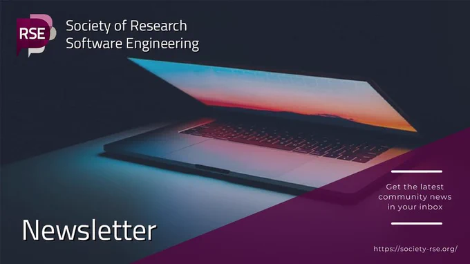 Society of Research Software Engineering, call for newsletter items