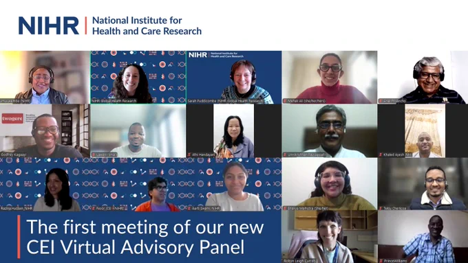The first meeting of our new CEI Virtual Advisory Panel
