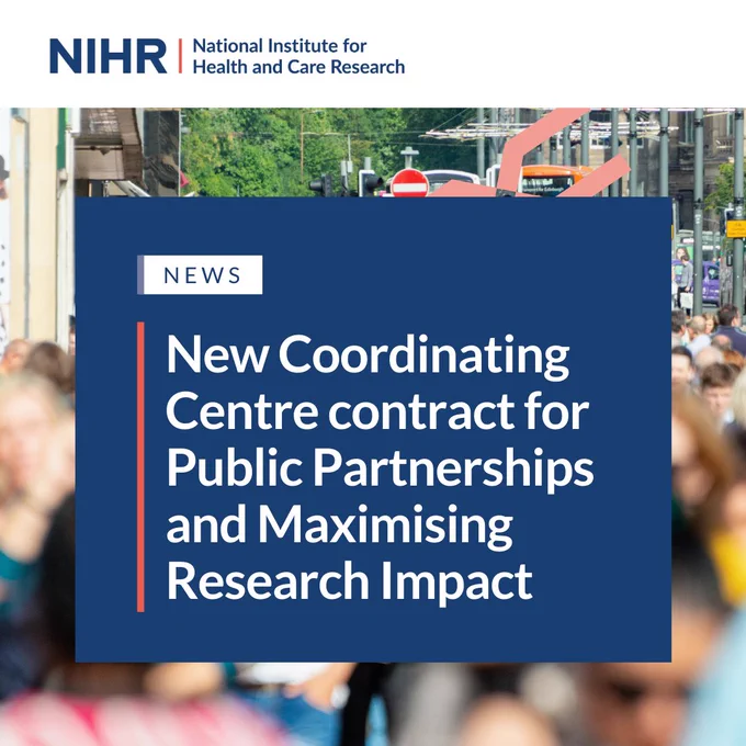 NEWS: New Coordinating Centre contract for Public Partnerships and Maximising Research Impact
