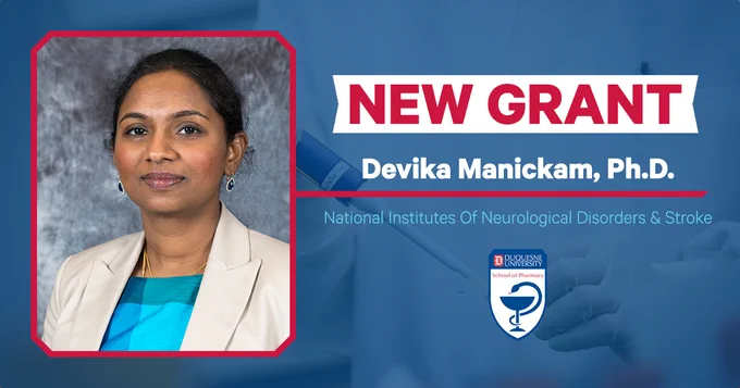 Devika Manickam receives a grant from National Institutes of Neurological Disorders & Stroke