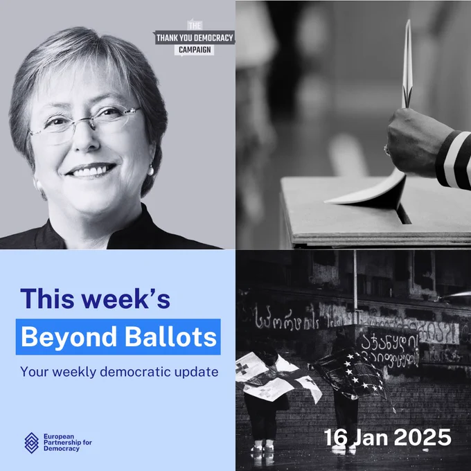 This week's Beyond Ballots. Your weekly democratic update.

16 Jan 2025
