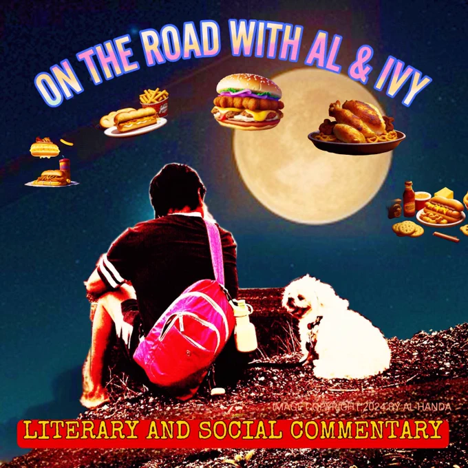 On The Road With Al & Ivy illustration and future book cover