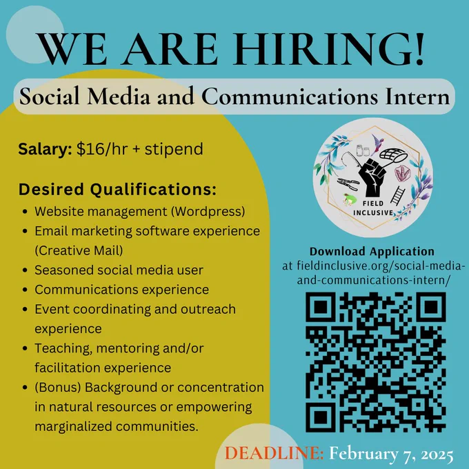 Intern flyer