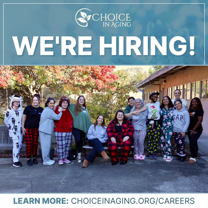 Pictured: Pajama Day at Choice in Aging's Mt. Diablo Center for Adult Day Health Care