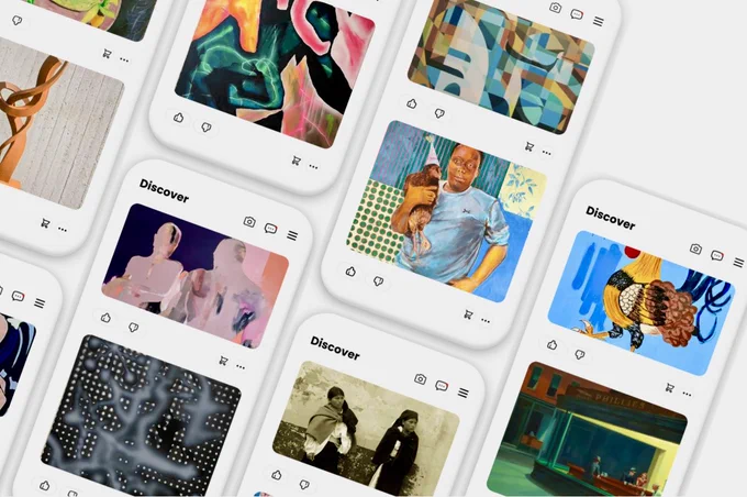 The startup NALA, which began as an MIT class project, directly matches art buyers with artists.