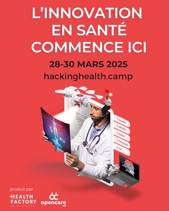 Réserve ta place à Hacking Health Camp 2025