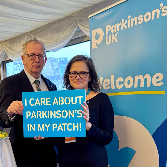 Seamus Logan MP and Tasha Burgess