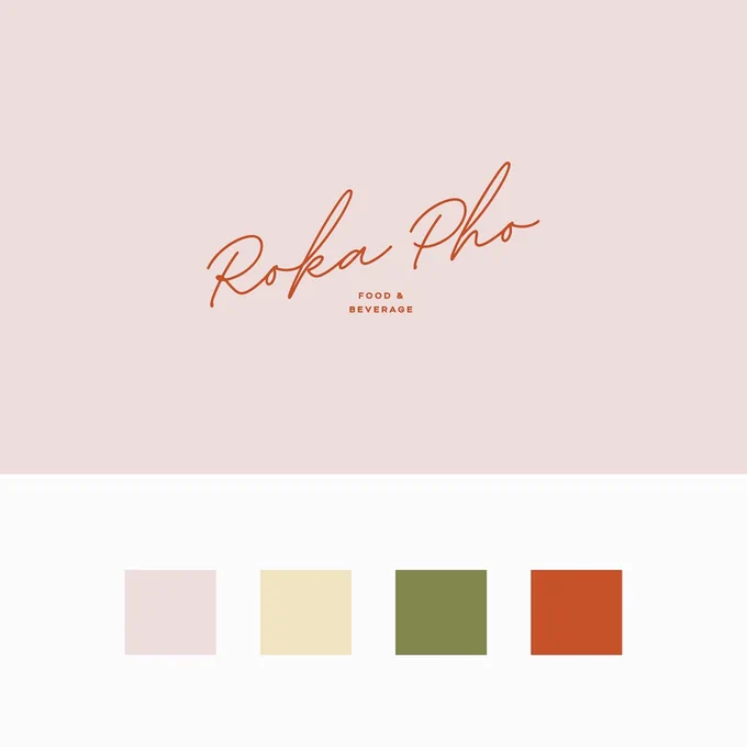 A brand proposed for Roka Pho Food & Beverage ✨