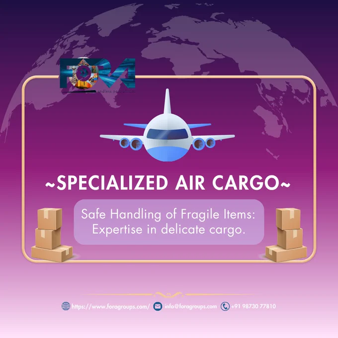 Safe air transport for fragile cargo with expert handling