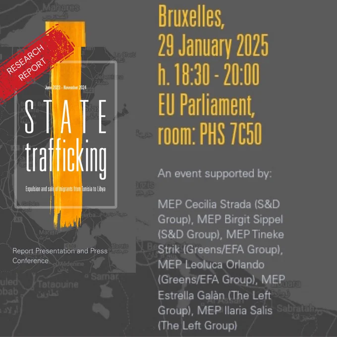 
Presentazione del Rapporto "Tratta di Stato"
