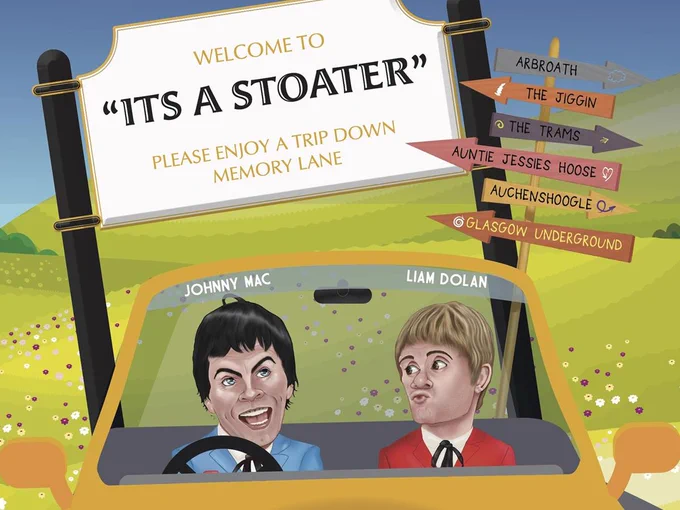 Welcome to "It's A Stoater". Please enjoy a trip down memory lane. Johnny Mac and Liam Dolan.