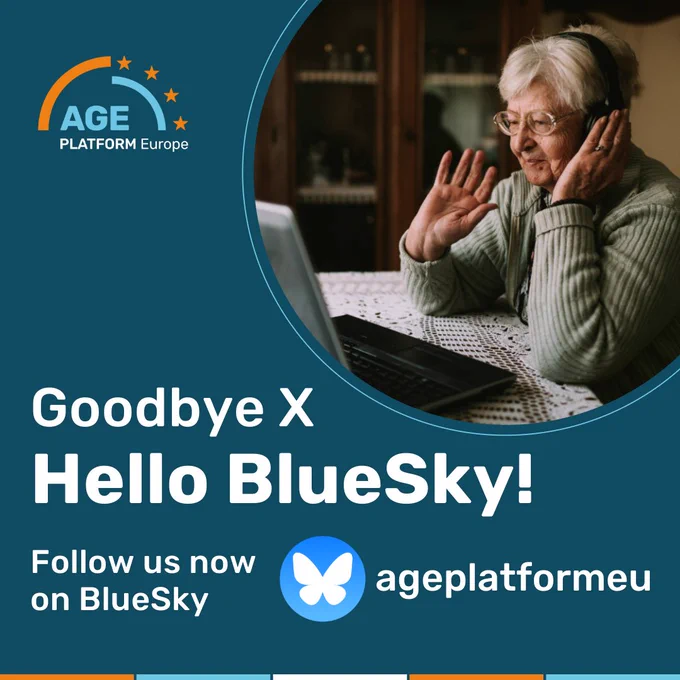 Goodbye X, Hello Bluesky. Follow us now on BlueSky - New account is: ageplatformeu