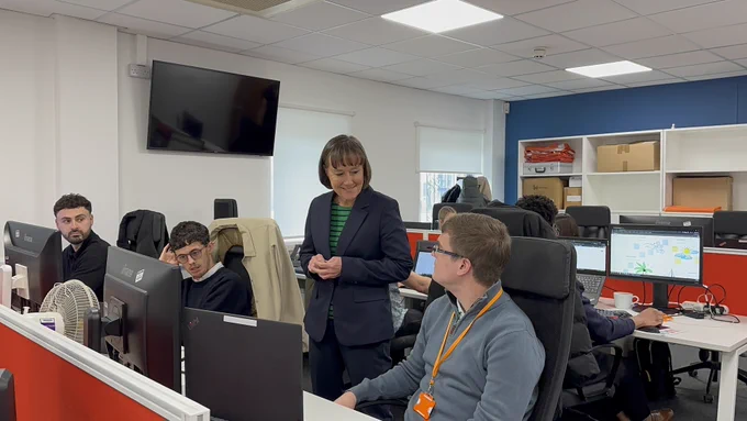 Welsh Secretary Jo Stevens visited companies involved in the Life Sciences sector in Wales