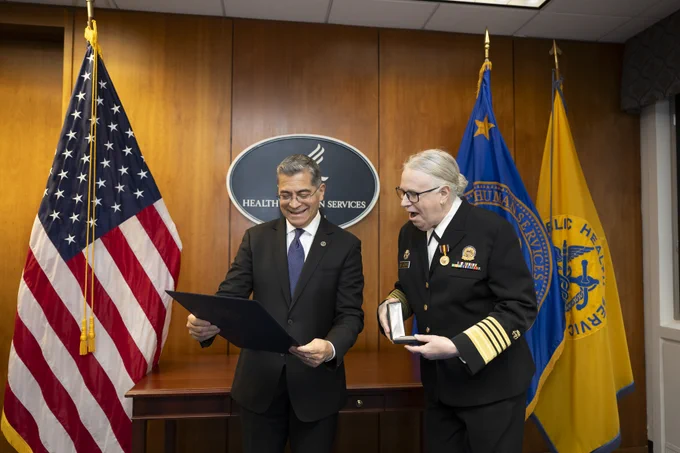 Secretary Becerra and Admiral Levine