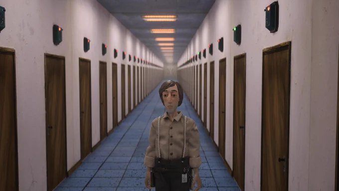 Harold Halibut often seems to feel alone or isolated from his fellow Fedorans and the game finds ways to visually represent his introversion.