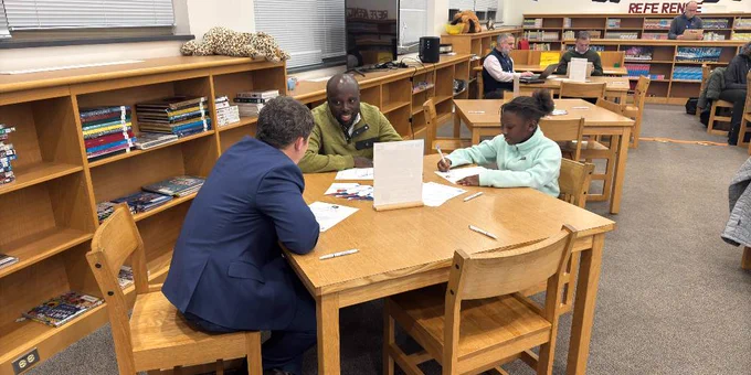 The First Community Connections event