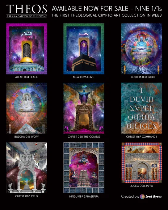 THEOS COLLECTION
9 Artworks Available Now
Created by Lord Byrus