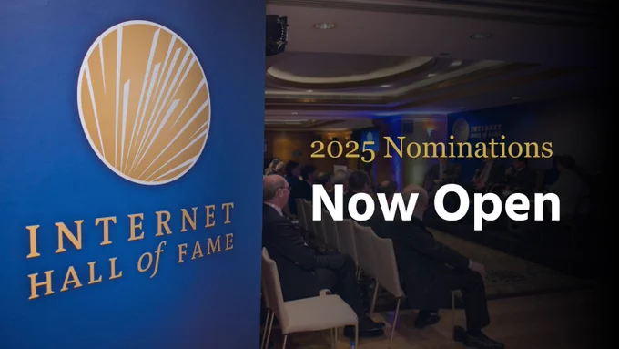 Internet Hall of Fame 2025 Nominations Now Open
