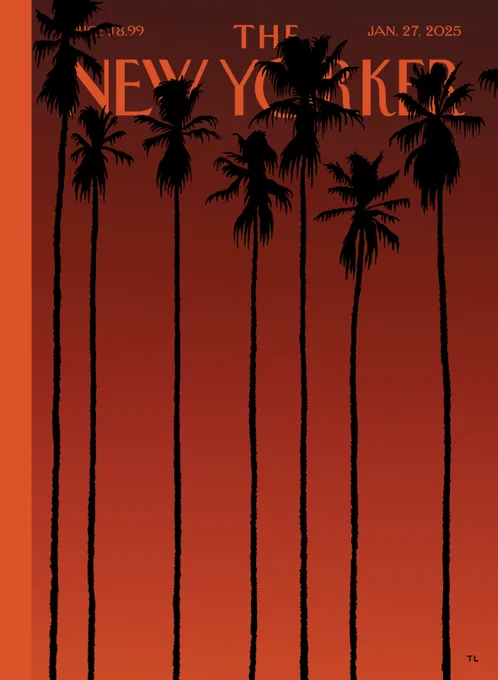 The cover of the January 27, 2025, issue of The New Yorker.