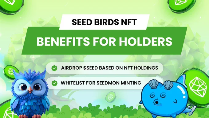 SEED Birds NFT Benefits for holders