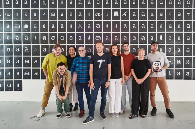 Photo of Typotheque crew from September 2024