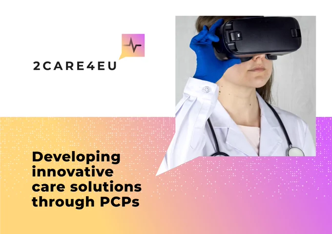 2CARE4EU, a group of PCPs aiming at developing innovative healthcare ICT-based solutions to improve the treatment of chronic diseases, rehabilitation in remote areas, predictive analysis for frailty prevention and integrated care solutions addressing multimorbidity challenges