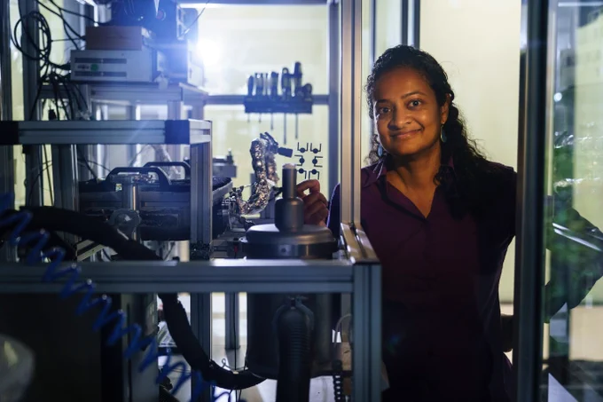 Adjunct hoogleraar Polymeertechniek Ranjita Bose | Foto: Reyer Boxem
