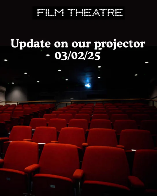 A photograph of the auditorium at Stoke Film Theatre.