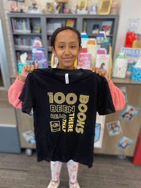 100 book challenge winner