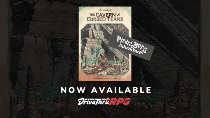 Cavern of Cursed Tears at DriveThruRPG.com