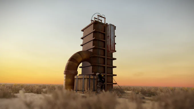 We have a large variety of custom junkpiles exclusive to mars. This is one of over 20 unique junkpiles scattered across our new maps in Rust!