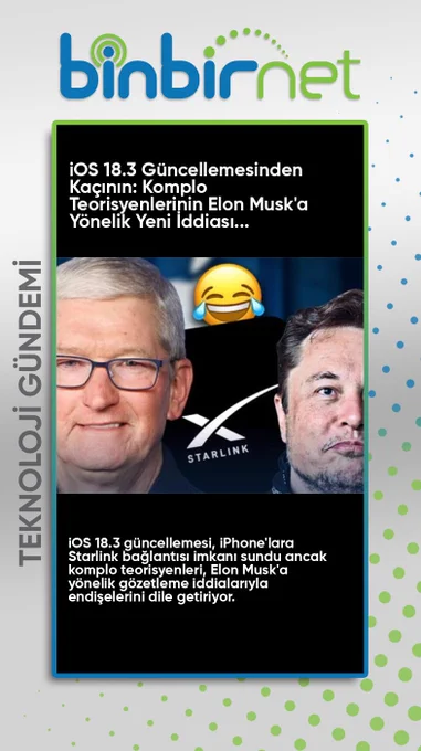 iOS 18.3 Güncellemesini Sakın Yüklemeyin(!): İşte Komplo Teorisyenlerinin Elon Musk'ı Hedef Aldıkları Yeni Teori...