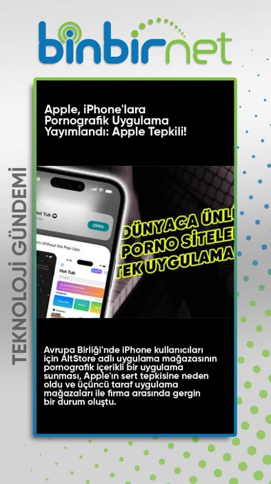 iPhone'lar İçin İlk Defa Pornografik Uygulama Yayımlandı: Apple, Ateş Püskürdü!