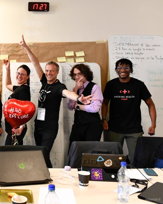 INTERVIEW EPICURE au hackathon Hacking Health Camp: Quand la pâtisserie devient un soin avec Cécile Rondé-Oustau, Médecin à l’hôpital de Strasbourg
