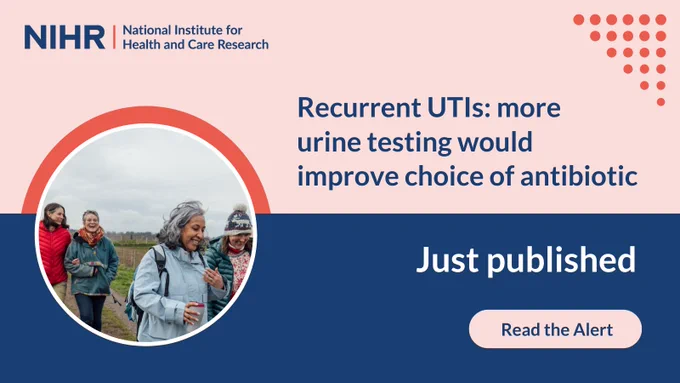 Recurrent UTIs: more urine testing would improve choice of antibiotic. Just published: read the Alert