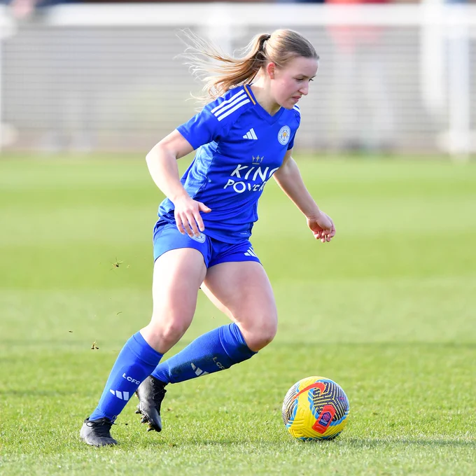 Sammy Kaczmar in action at LCFC Training Ground.