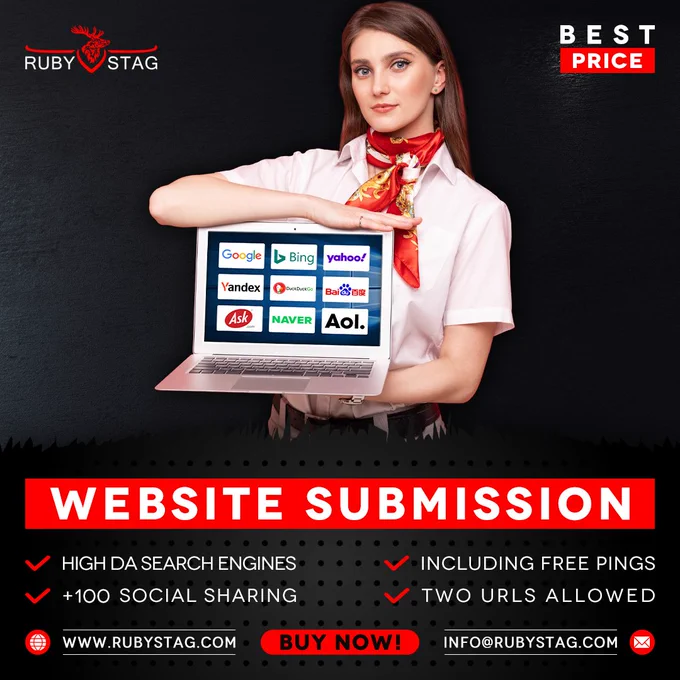 Submit Your Website to Top High DA Search Engines - Ruby Stag Digital Marketing Agency Istanbul Turkiye