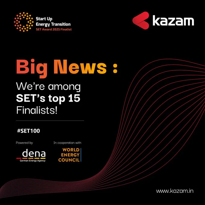 Kazam at SET top 15 Finalist