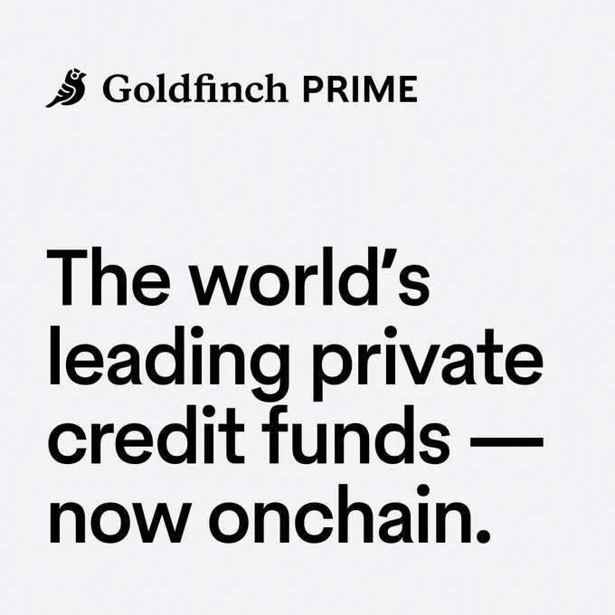 Goldfinch Prime - The world's leading private credit funds -- now onchain.