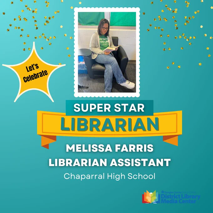 Photo of Melissa Farris, librarian assistant at CHS