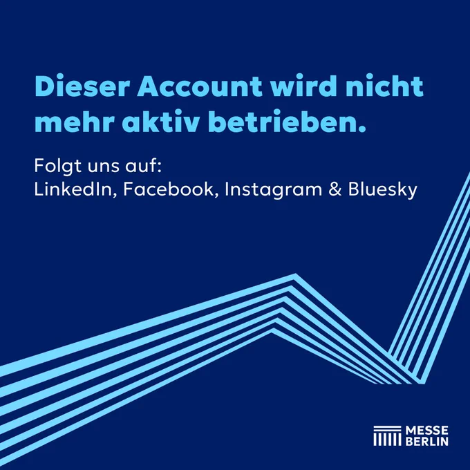 Dieser Account wird nicht mehr aktiv betrieben. Folgt uns auf LinkedIn, Facebook, Instagram und Bluesky.