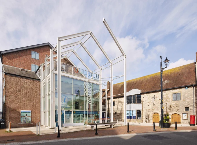 Entrance to Poole Museum