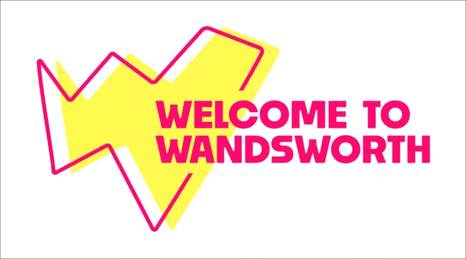 Logo for Welcome to Wandsworth. 
