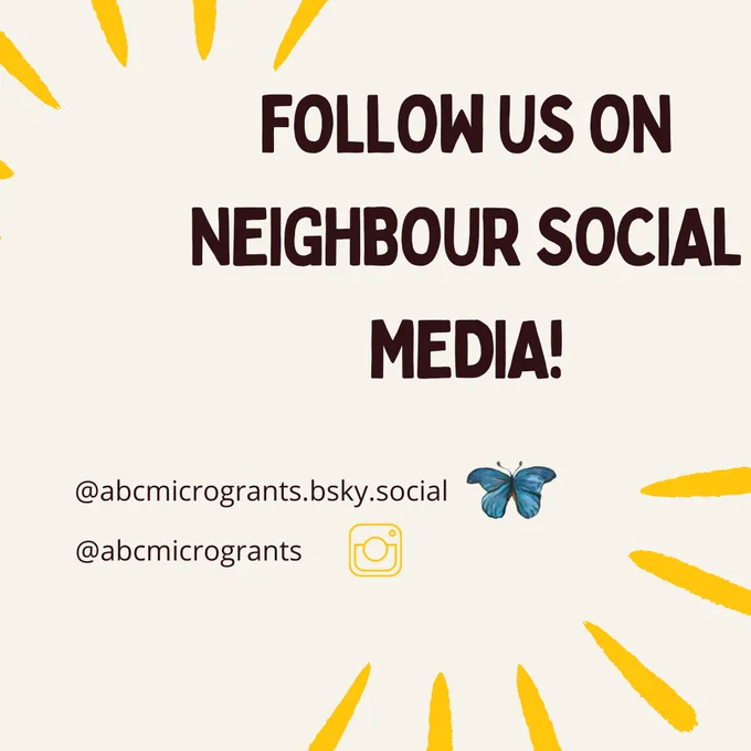 Researchers are migrating from X, and we’d like to invite you to follow us on other social media platforms. Stay updated on ABC’s progress and discover how you can contribute to breaking barriers in academia! https://bsky.app/profile/abcmicrogrants.bsky.social https://www.instagram.com/abcmicrogrants/?hl=en