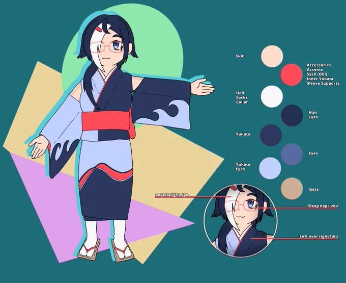 Reference picture for SethRahTV's vtuber