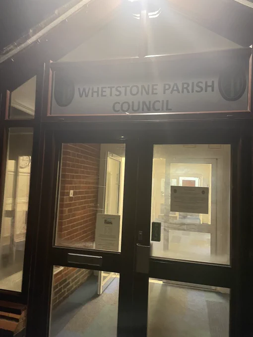 Whetstone parish council hall