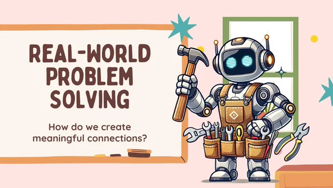 tool robot. How do we create meaningful connections. 