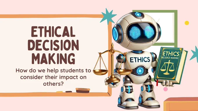 Use real-world scenarios and current events to discuss ethical dilemmas and how choices impact others.
Example: Host a mock town hall meeting where students debate policies that affect their community.

